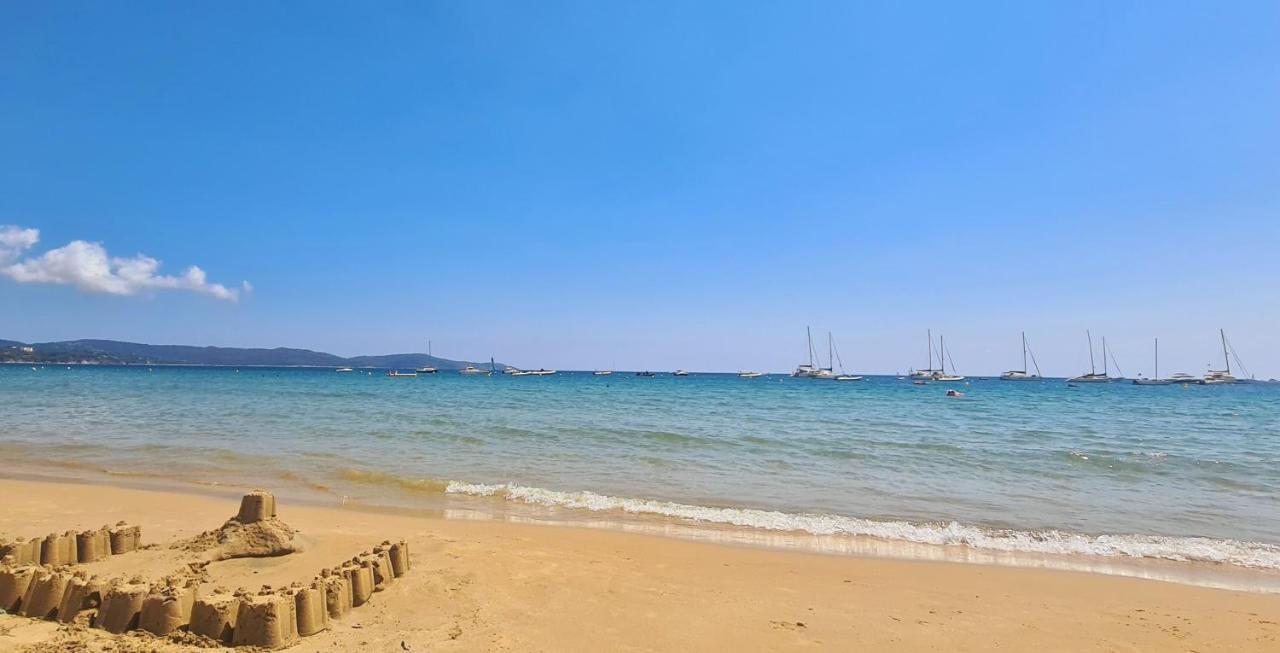 Le Tamaya Plage Charmant T2 En Rez De Jardin A 2 Pas D Une Belle Plage De Toutes Commodites Et Centre Ville Port Cavalaire-sur-Mer Luaran gambar
